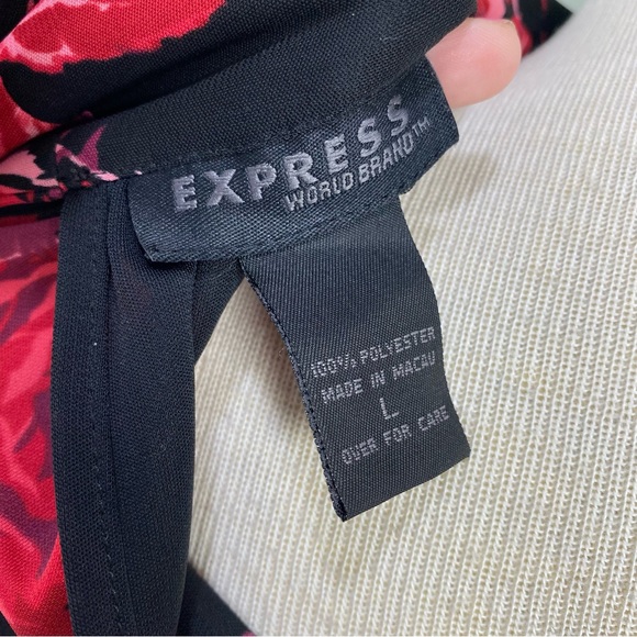 Express Tie Neck Halter Sleeveless Top - Picture 10 of 11